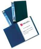 Electronics : Rexel See and Store Book with Full-length Spine Ticket 60 Pockets A4 Black Ref 10565BK