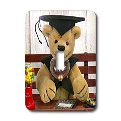 BK Dinky Bears Classic Misc – Dinky Bears Graduation – Light Switch Covers – single toggle switch