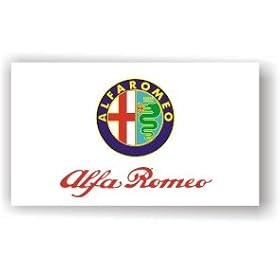 BIG ALFA ROMEO SPIDER BRERA 156 159 DEALER FLAG BANNER