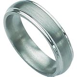 Titanium 7mm Satin Ring