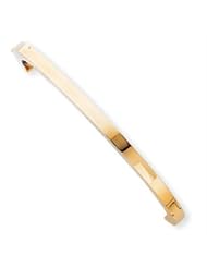 14k Gold 3.6mm Polished Solid Hinged Bangle Bracelet