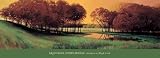 Sundown At Maple Creek by Stephen Henning. PLAQUE MOUNTED. 55.00 inches width by 16.85 inches height. Highest Quality Art Poster Print