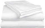Hanes Jersey Knit King Sheet Set, White
