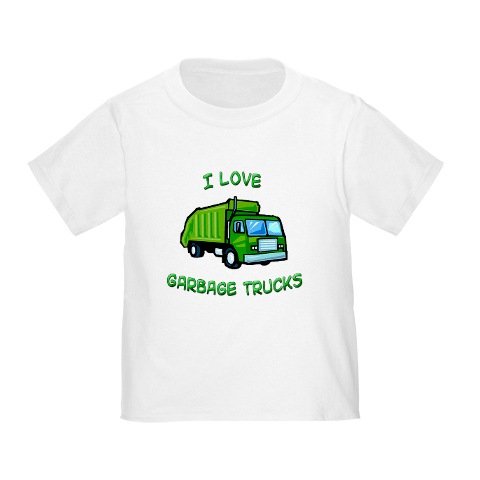 I love garbage trucks Infant/Toddler T-Shirt