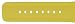 TechnoMarine Kra 22-mm Yellow Rubber Strap with Single-Buckle #3472