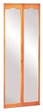 American Wood Products 890720 907 Traditional Top Mirror 24 by 80-Inch Bifold, Unfinished