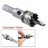 16mm HSS Hole Saw Iron Cutting Twist Drill Bit Tool
