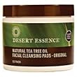 Desert Essence - Tea Tree Oil Facial Cleansing Pads, 50 pads