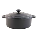 Review Dexam 11872280 / Chasseur Cast Iron 28cm, 6.0ltr Round Cream Casserole