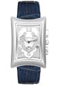 Elini Men's Nazar  Blue Leather Chronograph Watch #WH774HRSBL