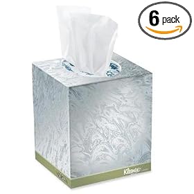 Kleenex(R) 2-Ply Facial Tissue, Boutique, Box Of 95 (Pack of 6)