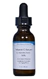Skin Beauty Solutions Vitamin C Skin Serum 10% (L-ascorbic Acid) - 1 Oz (compare to Obagi , skinceuticals and cellex c) Intense Antioxidant Protection, Complection Correction, and Age Control