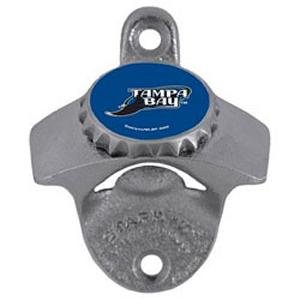Tampa Bay Rays Mountable Steel Bottle Opener-Throwback Logo Version