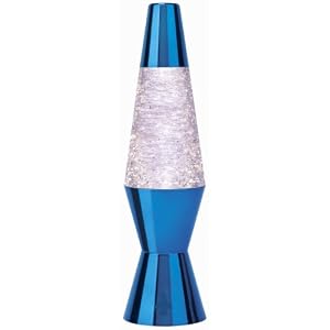 Lava Lite 1791-6001 Mystical Glitter Lamp with Skins, 10-Inch, Clear by 