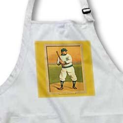 Vintage Brooklyn Dodgers - Medium Length Apron With Pouch Pockets 22w X 24l