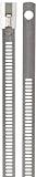 BAND-IT AE6059 316 Stainless Steel Multi Lok Cable Tie, 0.27 Width, 24 Length, 7.1 Maximum Diameter,