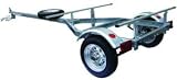 Malone MPG460G Downeaster Micro Sports Trailer - Galvanized Wheels