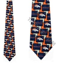 NFL Denver Broncos Ties Neckties