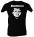 Muhammad Ali OF ALL TIME American Legend Heavyweight Boxing Champion Adult Black Tee ...