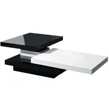 Table basse MODULE Noir et Blanc