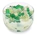 Kitchen & Housewares : Primal Elements - Two Wick Color Bowl Candle (Holiday)