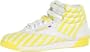 REEBOK F/S Hi Yellow Sneakers Shoes Womens 8 = 5.5 UK