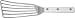 LamsonSharp  3 x 6 Chef s Slotted Turner, white