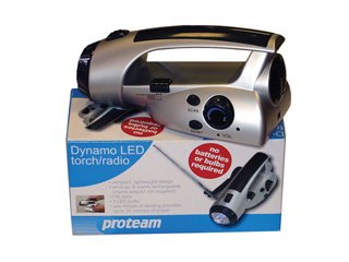 Childrens Toyshop  Used : Enroute En1119 Wind Up Led Radio/Torch