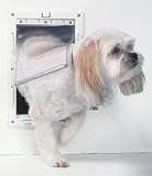 Ideal Pet Door Original White Medium Ideal Pet Door Original White Medium