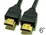 6ft 1080P w/ 120HZ Refresh Rate HDMI Cable for PS3, XBOX 360, Audio/Video Receivers, Blue-Ray/DVD Players, HD Cable Box, LCD and Plasma TV's