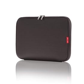 BauBau Checkpoint Friendly Memory Foam Sleeve for 8.9" and 9" Netbooks [Graphite]