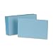 Oxford Unruled Index Cards, 5 x 8 Inches, Blue, 100 per Pack (7520-BLU)