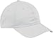 Big Accessories 6-Panel Twill Unstructured Cap OS White