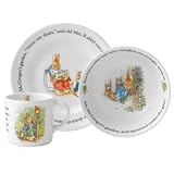 Wedgwood Peter Rabbit Original 3 Piece Set - Bowl, Mug, Plate