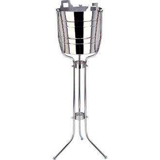Deluxe Stainless Steel Wine Cooler Ice Bucket - Stand Not Included