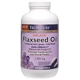 TruNature オーガニック　フレックスオイルとオメガ3，6，9　Organic Flaxseed Oil 1,300 mg - Omega 3, 6 & 9 - 300 Softgels