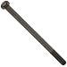 Grade 8 Steel Hex Bolt, Hex Head, Meets ASME B18.2.1/SAE J429 Specifications, 3/8"-16 Thread Size, 8" Length, Partially Threaded, Pack of 1