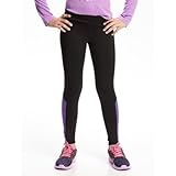 オールドネイビー OLD NAVY/ ゴードライ リフレクティブ レギンスフォア ガールズ レオパード ボトムスレギンス XS (5歳)【並行輸入】