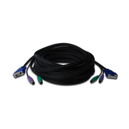 DIGITUS KVM Octopus Kabel K2 VGA 2xPS2-Maus 2xPS2-Tastatur HDB15-M HDB15-F 2xMiniDIN6-M 2x Preisvergleich