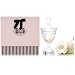 Juicy Couture by Juicy Couture for Women 10.5 oz Pacific Sea Salt Soak in Limited Edition Crystal Goblet