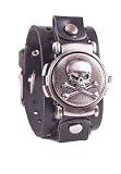 Nemesis Skull Band Flip Cuff watch