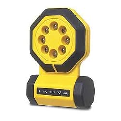 Inova 24/7 APY1 24/7 8-Function Free Standing LED Flashlight, Yellow
