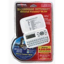 Ectaco ML350 English To 10 Language Travel Translator