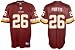 Clinton Portis Jersey: Reebok Dark Red Replica #26 Washington Redskins Jersey - Large