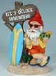 5:00 Somewhere Tropical Party Gnome Garden Statue