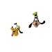 Jibbitz Licensed Pluto and Goofy Charms for Crocs and Crocs O Dial Charms