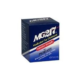 MG217 Medicated Tar Ointment, Psoriasis Treatment, Intensive Strength, 3.8 oz.