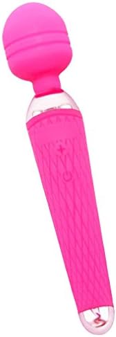 Cordless Waterproof 10 Powerful Multi-Speed Cordless Power Wand Massager(pink)