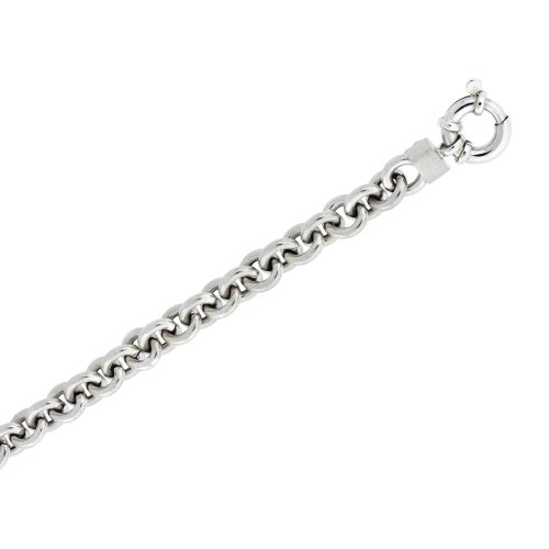 Karat Platinum 8mm Cable Chain Bracelet, 7.5