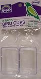 Vo-Toys Seed and Treat Holder Cup with Hooks for Birds or Small Animals